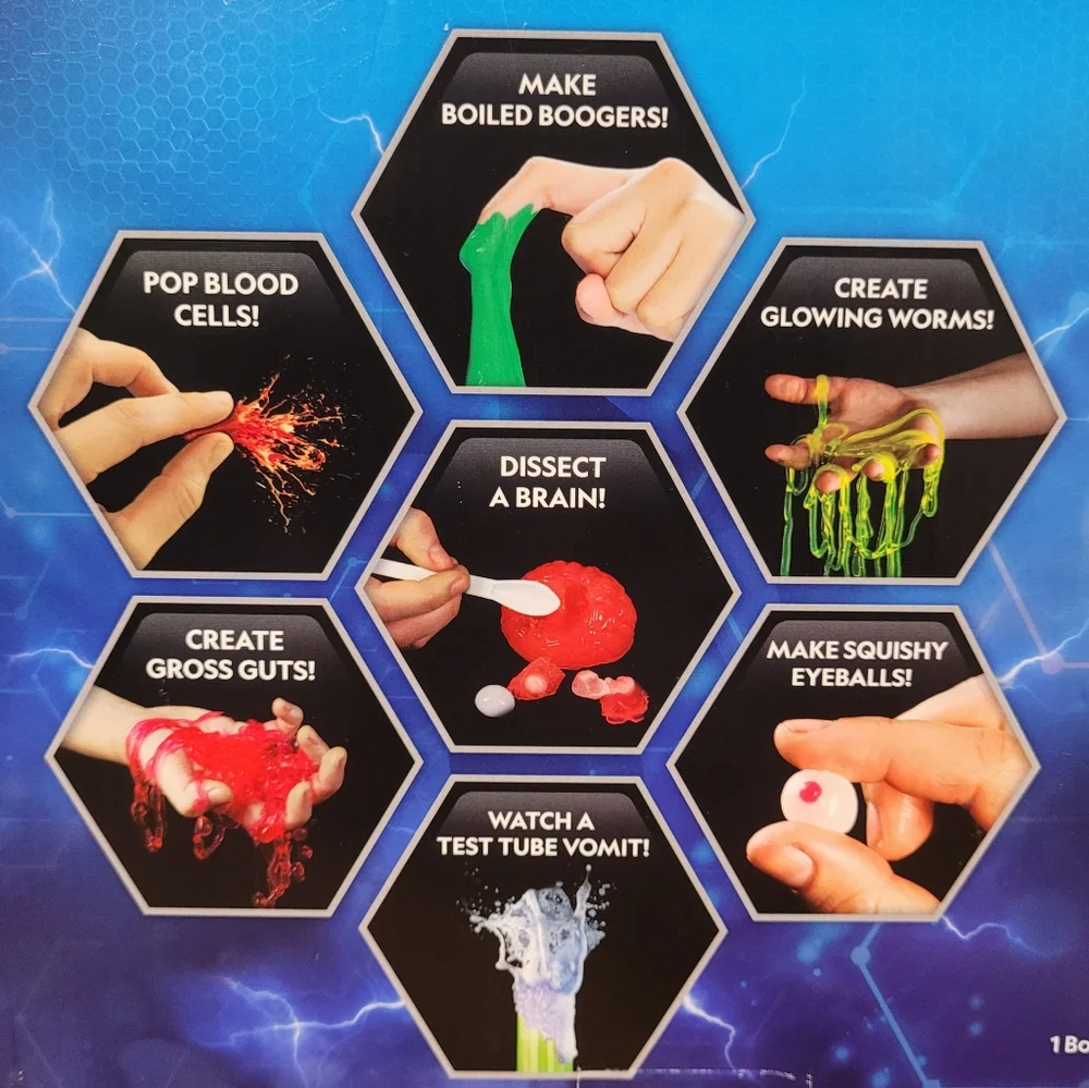NEW National Geographic STEM Completely Gross Chemistry Set
